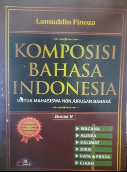 Komposisi Bahasa Indonesia (Sumber: Dokumen Pribadi.)