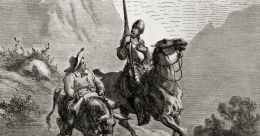 Ilustrasi Don Quixote dan Sancho (Sumber: NBC News)