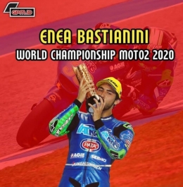 Sang Juara Dunia Moto2, Enea Bastianini. Dok: Ig. Gpmaniac.id