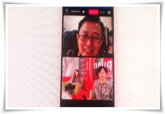 Acara bincang santai dengan Pak Tung Desem (Dokpri)