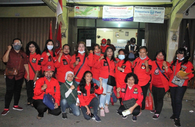 Srikandi-Srikandi DPC-PAC Jakarta Barat. Foto (DPC Jakbar)