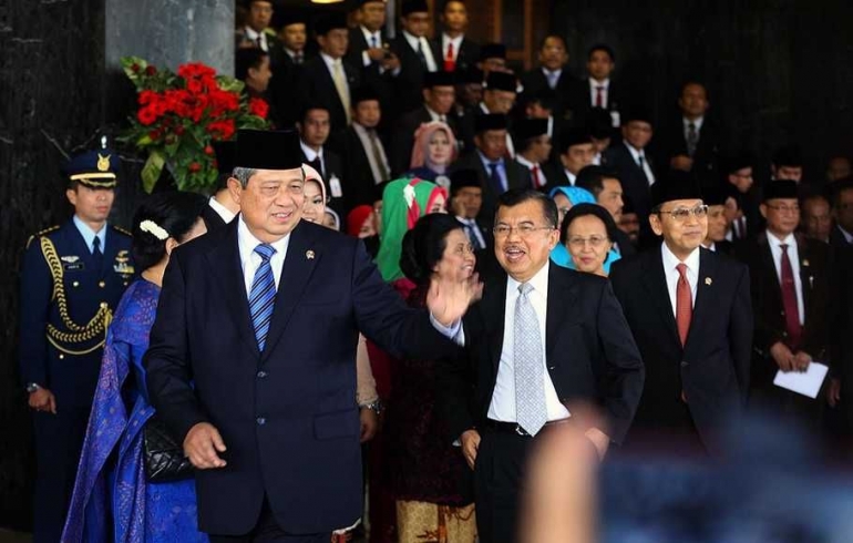 SBY-JK (Foto: Suara Pembaruan/ Joanito).