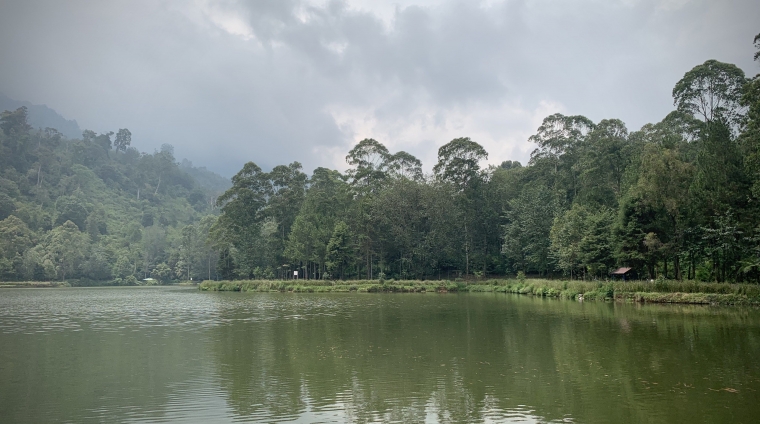 Suasana Situ Cisanti (dokpri)