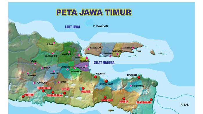 Peta Madura (Sumber: suryamalang-tribunnews.com)