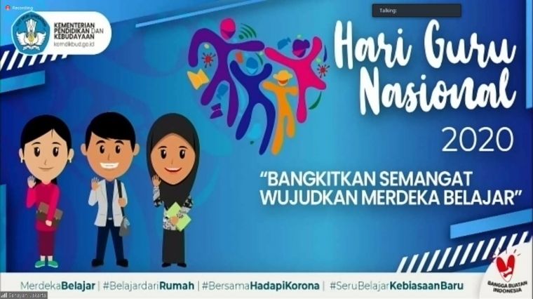 Backgroud Hari guru Nasional 2020