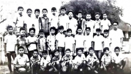 ket.foto: tahun 1967 di SD St,Fransiskus di Padang/dokpri