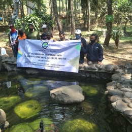 Pengembangan Eco Wisata Ikan Kawasan Bedengan, Selorejo, Malang. Dokpri