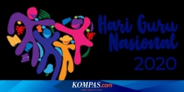 Ilustrasi logo Hari Guru Nasional (HGN) 2020 (Kemendikbud)
