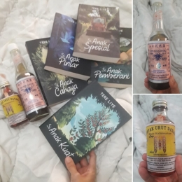 Buku dan minyak tradisional Sulawesi dan Kalimantan | dokpri
