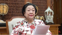 Ketum Partai Demokrasi Indonesia (PDI) Perjuangan, Megawati Soekarnoputri (https://bekasi.pikiran-rakyat.com/)