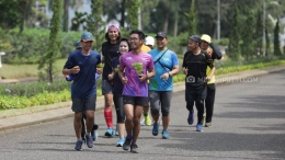 Kegiatan lari rutin komunitas BSD Runners tiap minggu pagi via merahputih.com