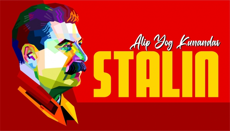 Ilustrasi Stalin - Soso (dokpri)