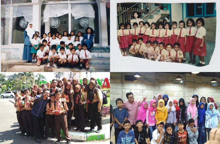 Profesi ibu yang mengabdi menjadi GTT saya ikuti ketika dewasa meski saya hanya bisa bertahan selama tiga tahun. Saya salut dengan ibu yang tetap ikhlas menjadi GTT selama 15 tahun tanpa putus. - Dokumen Pribadi