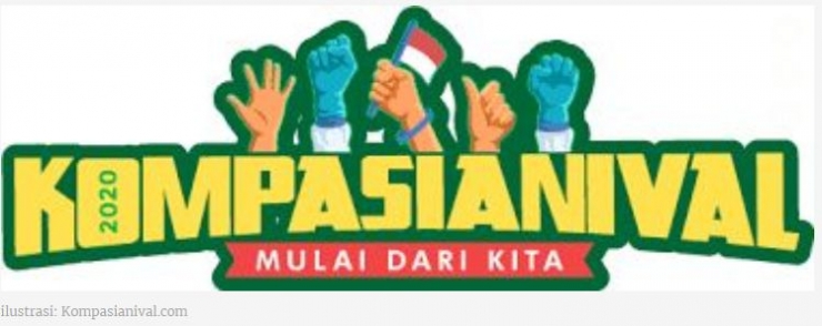 Ilustrasi logo kompasianival 2020 (Sumber: kompasiana)