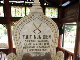 Deskripsi : Makam Pahlawan nasional Cut Nyak Dien di Sumedang I Sumber Foto : Pemprov Jawa Barat