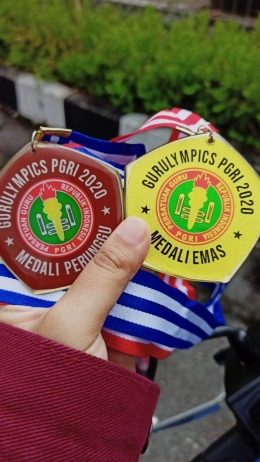 Medali emas dan Perunggu gurulimpics PGRI