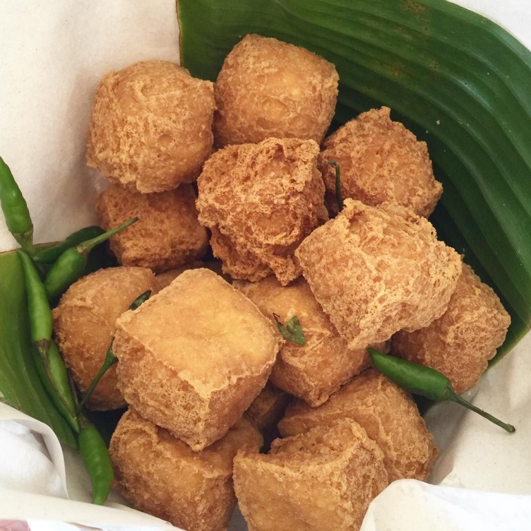 Deskripsi : tahu Sumedang I Sumber Foto : IG @hobimakanenak