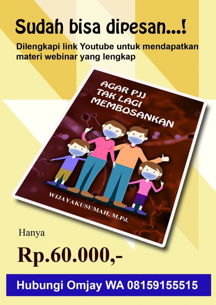 Buku Agar PJJ Tidak lagi Membosankan