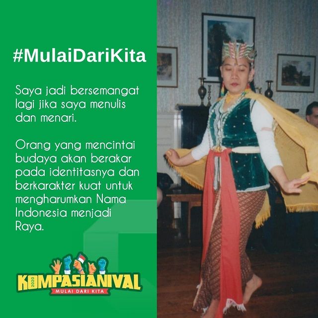 Tari untuk Kompasianival ( dok pri )