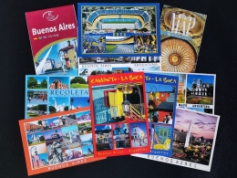 Postcards & City Map from Buenos Aires. Sumber: koleksi pribadi