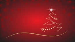 Ilustrasi pohon Natal. Gambar: diolah oleh monicore dari Pixabay