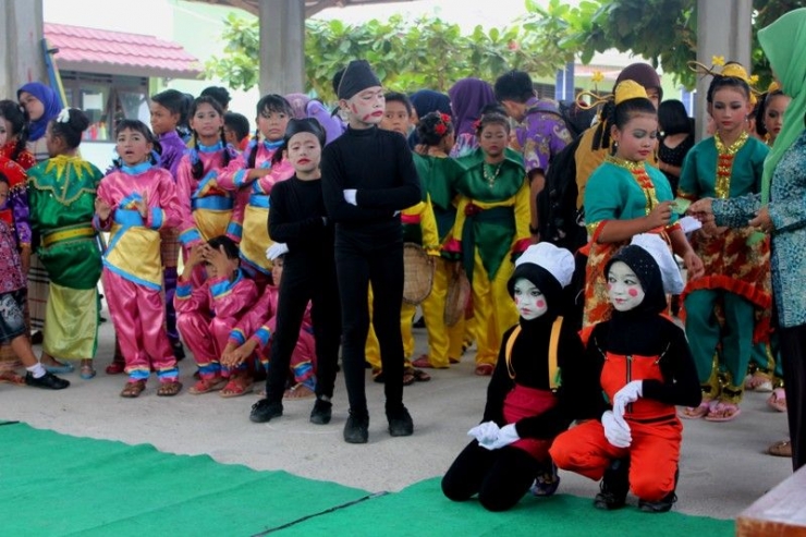 Generasi muda penerus budaya Bangsa Indonesi (foto:agusyaman)