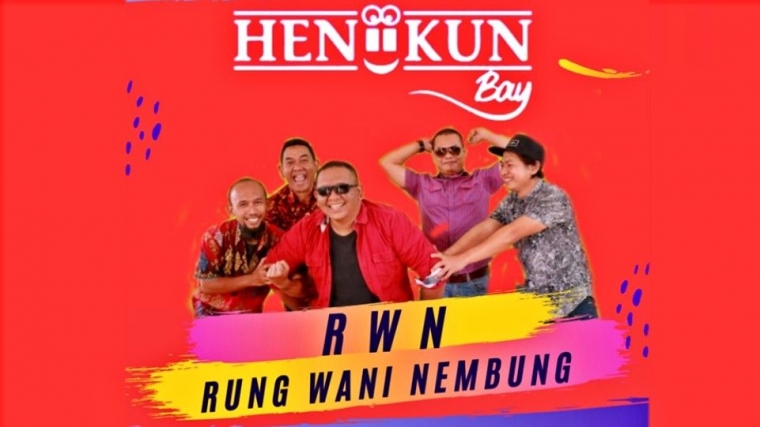 Para personal grup band Heniikun Bay. (Dok. Istimewa)