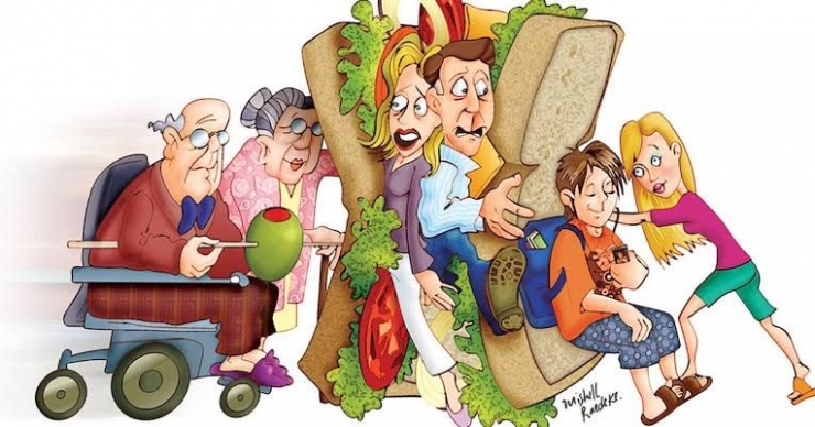ilustrasi generasi sandwich-lifepal.co.id
