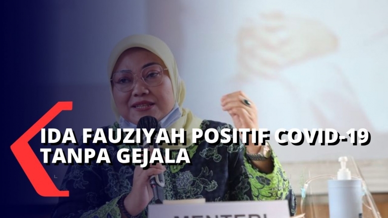 Ida Fauziyah, Menteri Tenaga Kerja RI (youtube kompas tv).