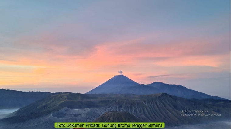 Meta Kosmis pada Gunung Bromo Tengger Semeru_dokpri