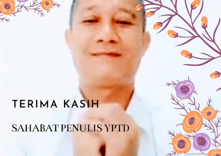 ucapan terimakasih untuk sahabat YPTD (dok Katedra)