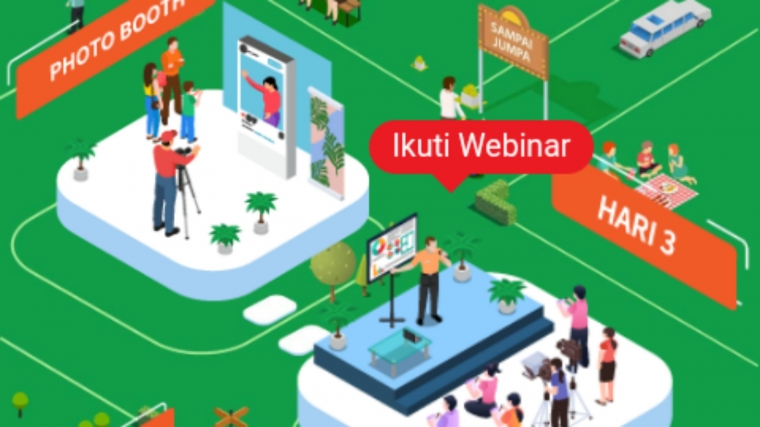 Mengikuti webinar pada hari pertama hingga akhir ketemu keseruanya disini/kompasianival.com