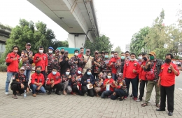 Jajaran DPC Jakarta Barat dan LMP Jakarta Barat. 