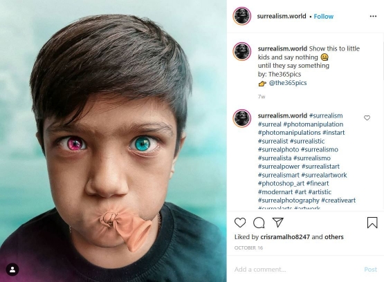 sumber: Instagram @surrealism.world