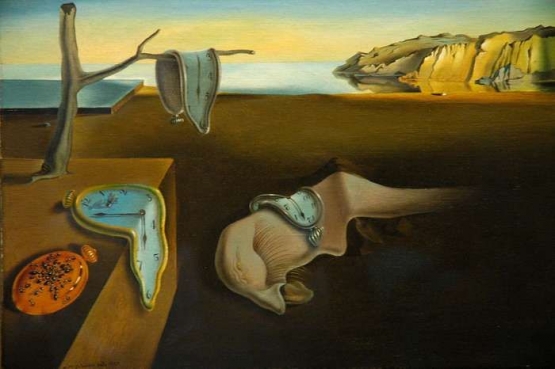The Persistence of Memory by Salvador Dali via kompas.com