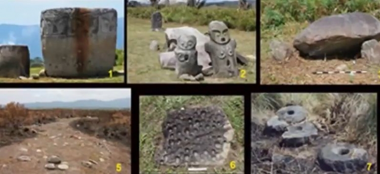 Beberapa temuan arkeologi di Lore Lindu (Sumber: makalah Ibu Dwi Yani)