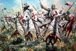 Perang salib sebagai perang suci menjadi teror dunia. Sumber foto: imperiumcrusade