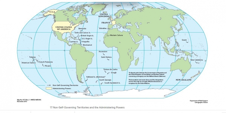 17 Wilayah Non Self Governing Territories (Sumber: dppa-ps.atavist.com)