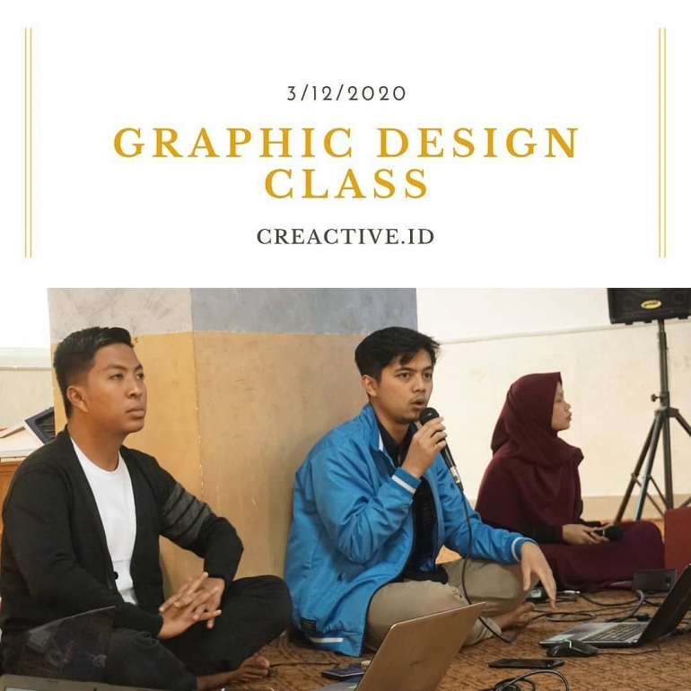 Farhan Ghazy & Nabil Nashiri (Tutor Kelas Desain Grafis)/dokpri