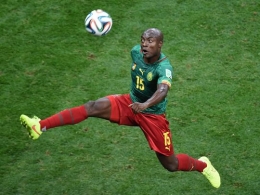 Pierre Webo saat berseragam timnas Kamerun. Sumber : AFP dalam gulfnews.com