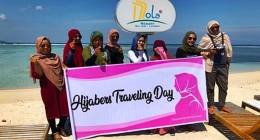 Hijabers Traveling Day bersama Lombok Hidden Trip. Cred. Tim LHT