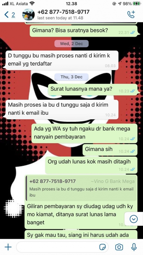 Mengejar Debt Koletor Bank Mega Halaman 1 - Kompasiana.com