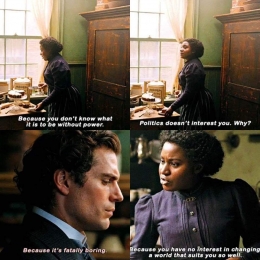 Tangkapan layar Percakapan antara Sherlock Holmes dan Edith.Sumber: Twitter.
