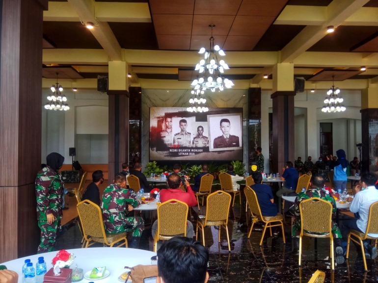 Silaturahmi antara TNI dengan insan pers di Makodam IM, Dok Pribadi