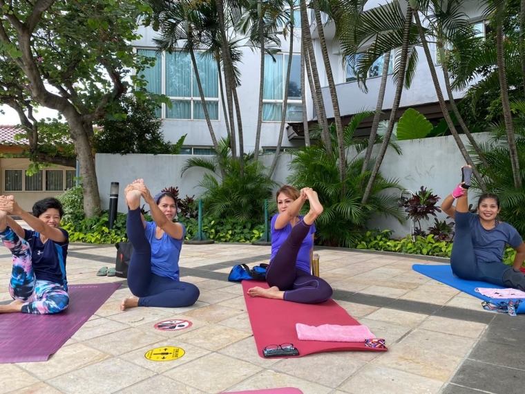 yoga itu fun (dok.pribadi)