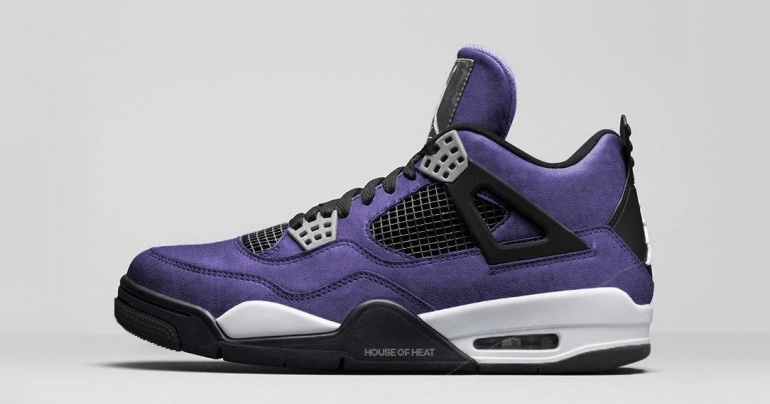 Nike Air Jordan 4 Retro Travis Scott Purple Friends, houseofheat.co