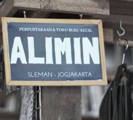 Taman Baca Alimin, Toko Buku Kecil di Sleman Yogyakarta. | dokpri