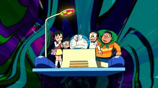 Mesin waktu milik Doraemon | sumber: akibanation.com