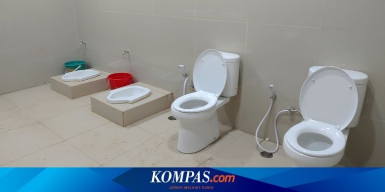 Limbah dari toilet bisa menghasilkan listrik  (Foto : Medan, Kompas)