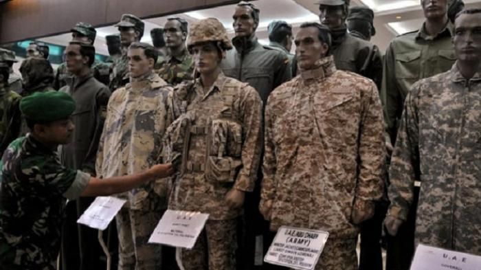 Sebagian Seragam Militer di Dunia yang Diproduksi Sritex (Sumber: tribunjateng.com)